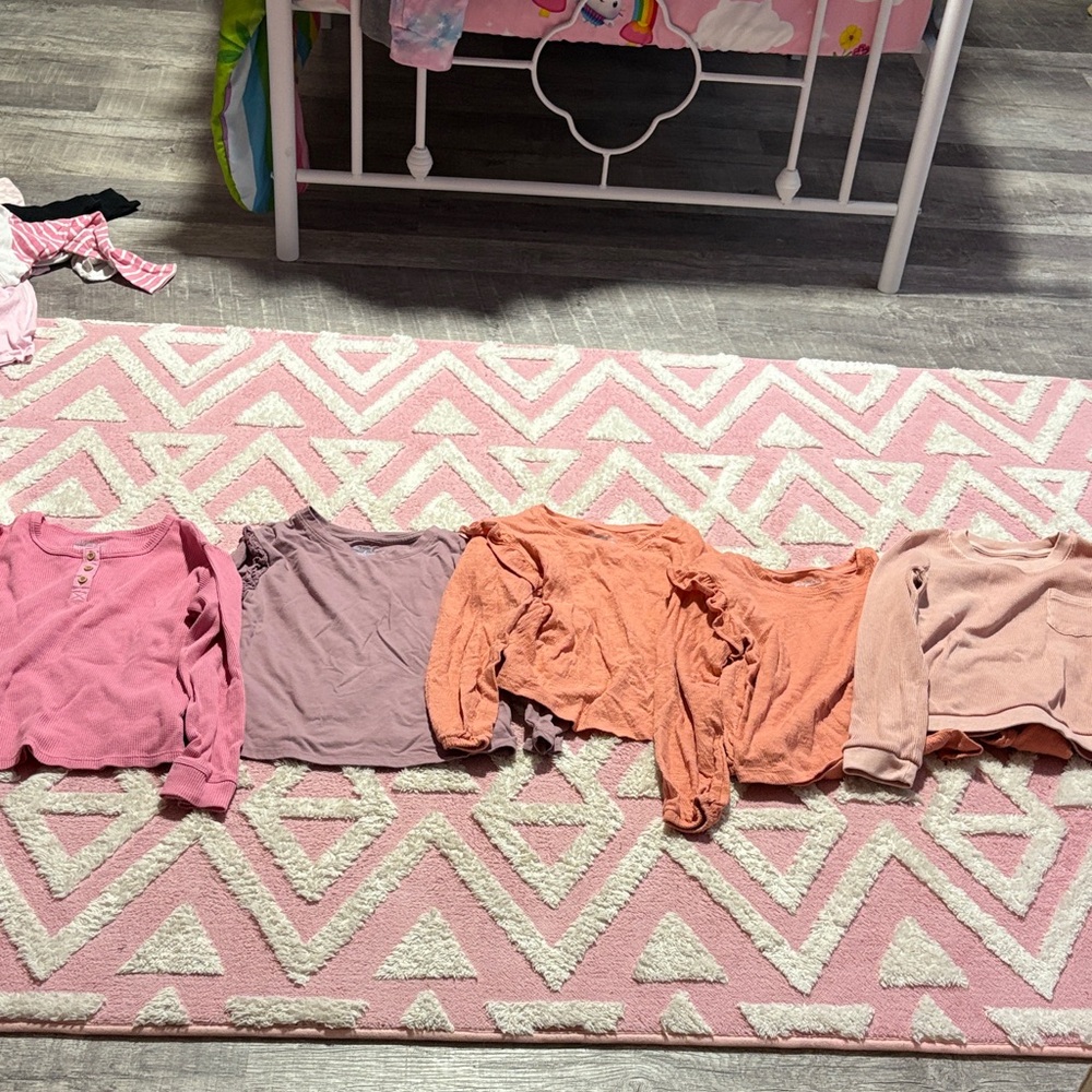 Cat & Jack Mauve Long Sleeve Top